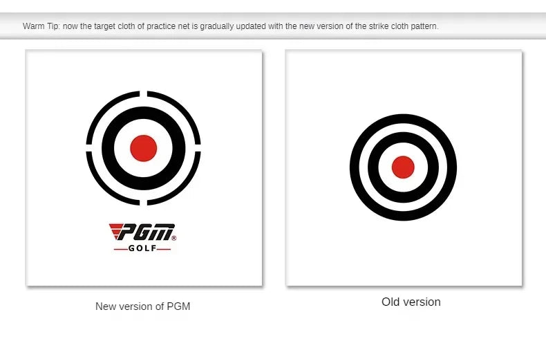 PGM 1.4*1.4m Golf Hitting Cloth Practice Net Special Target Target Cloth LXW001-5