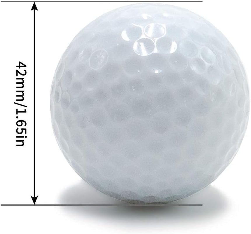 Illuminated Glow-in-the-Dark Golf Balls - LED Night Golf Gift Set for Men, Women, and Kids (6-Pack, Assorted Colors)