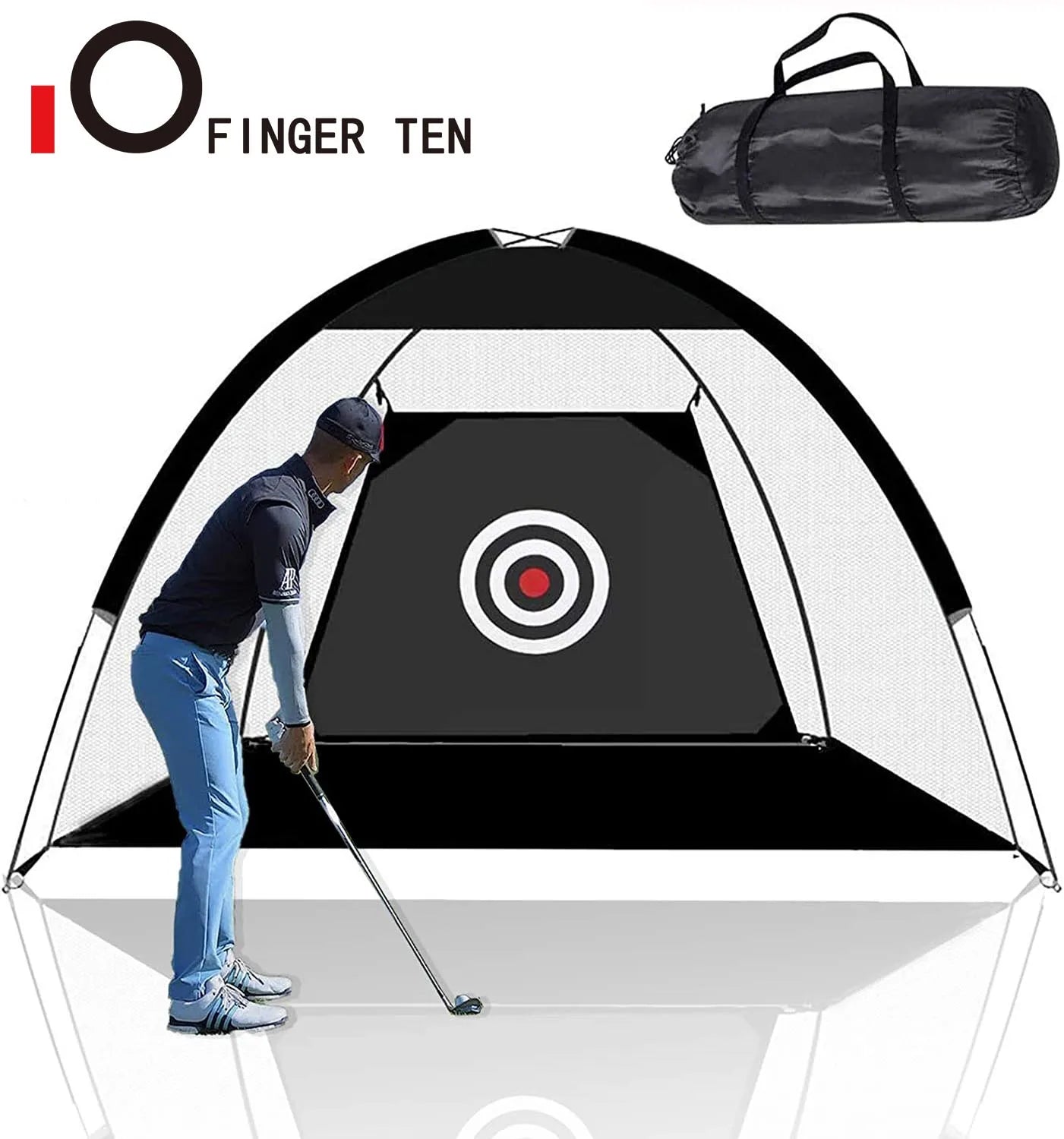 2M Portable Golf Training Aid - Pop-Up Detachable Chipping Tent Cage for Pitching and Hitting - Outdoor Putter Accessories with Drop Shipping Available