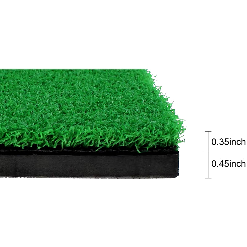 Professional Golf Hitting Mats for Indoor and Outdoor Use - SBR Mats for Driving Range Practice and Backyard Applications (Long/Short Grass)