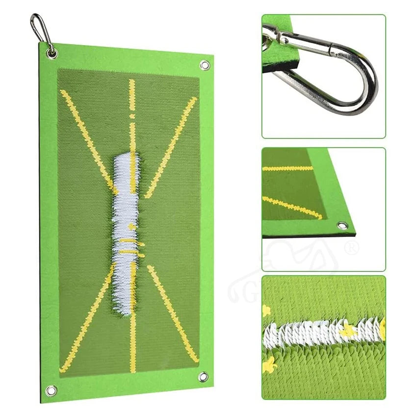 Swing Path Analyzer Golf Training Mat for Enhanced Batting and Swing Detection