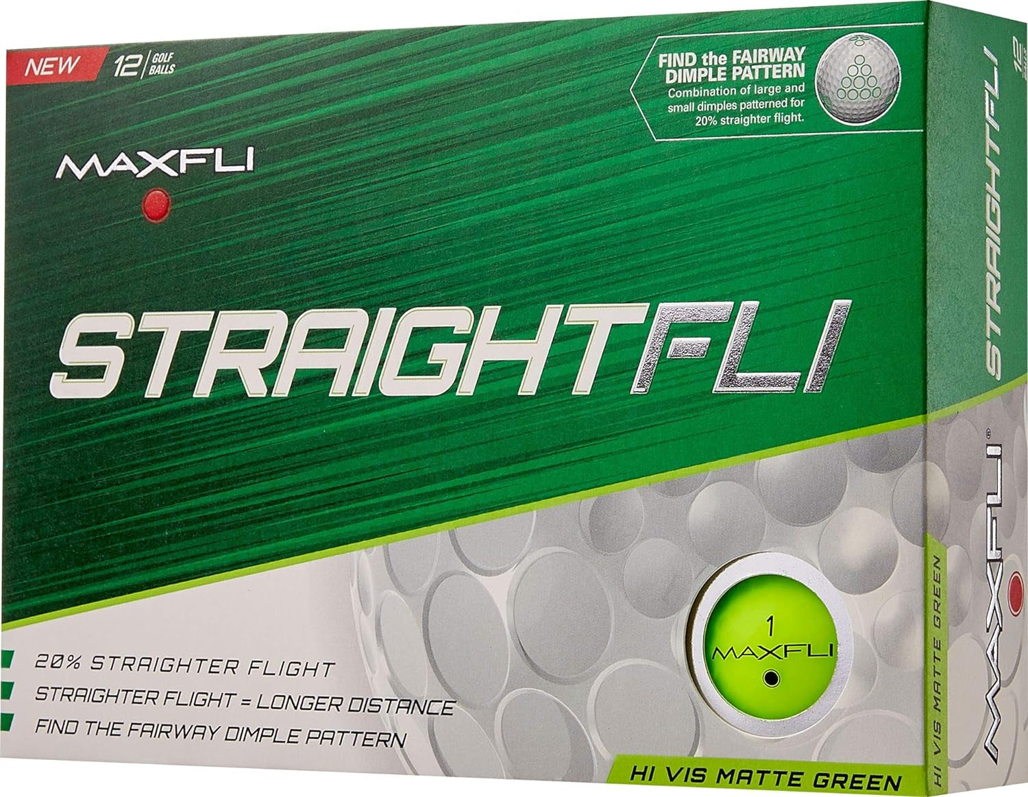 Straightfli Matte Golf Balls