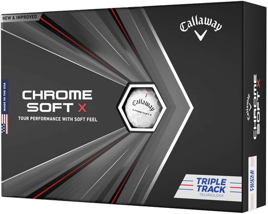 2020  Chrome Soft X Golf Balls