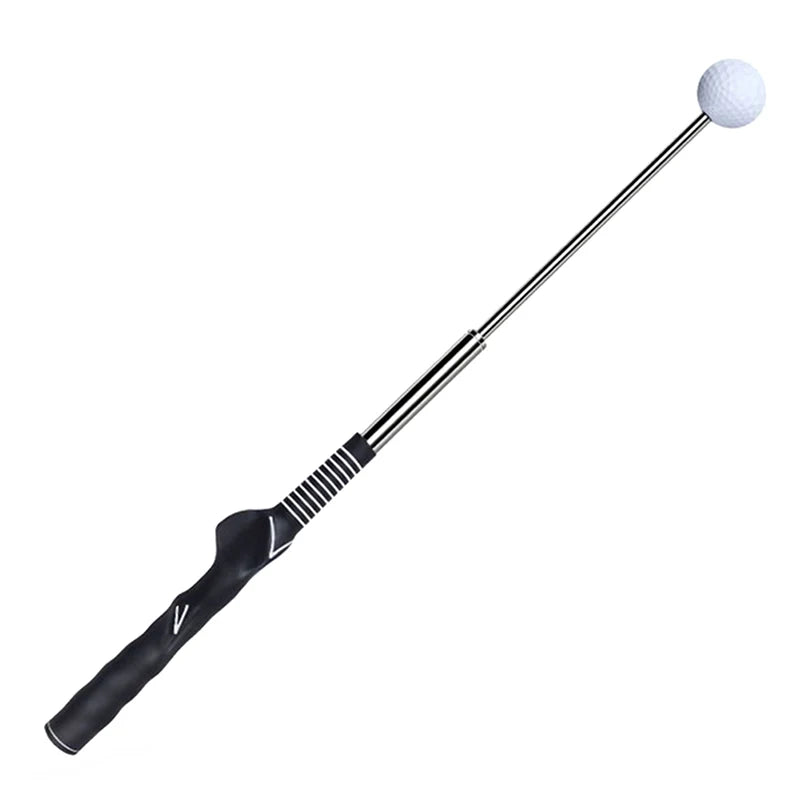 Telescopic Golf Swing Practice Stick - Professional Training Aid for Swing Mastery and Posture Correction