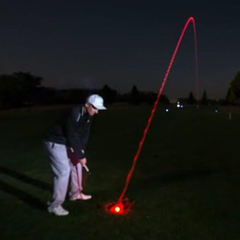 Light up LED Golf Balls - 6 Ball Pack (Red)