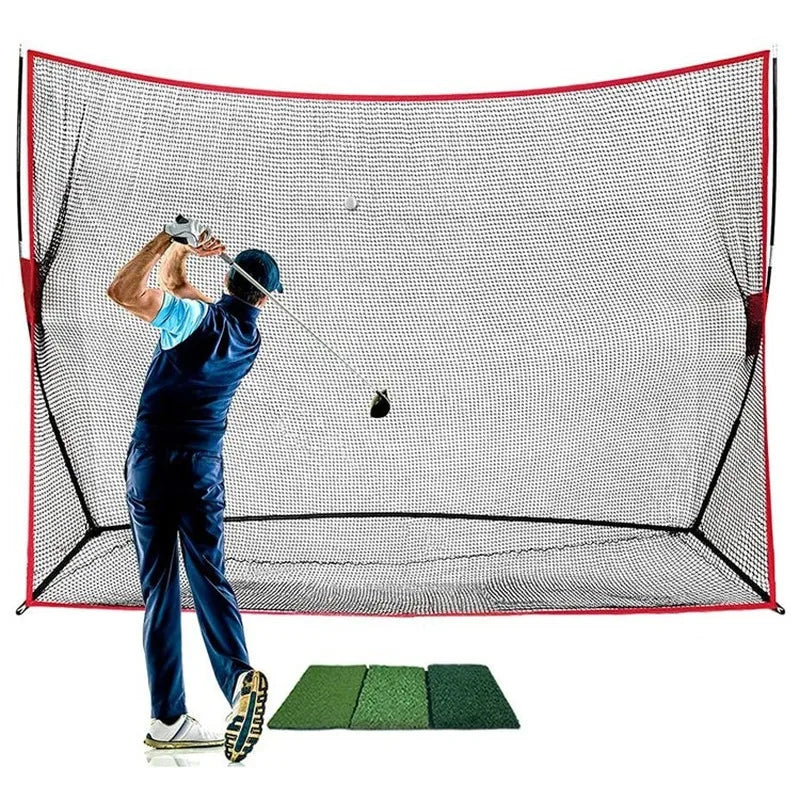 Indoor Outdoor Golf Practice Net Golf Hitting Cage Garden Grassland Practice Tent Golf Training Equipment