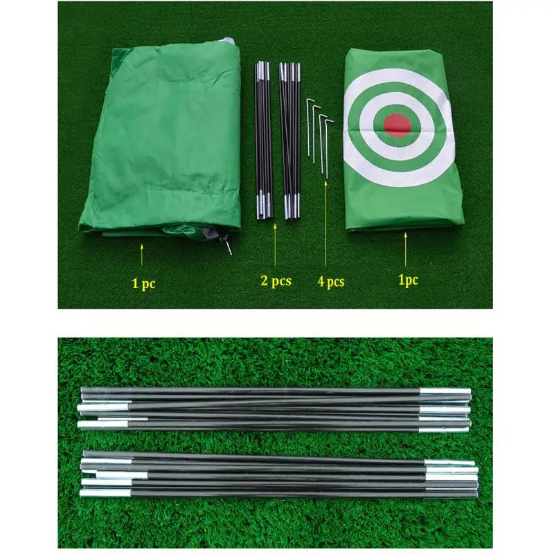 Portable Golf Cage Practice Net Training Exercise Equipment Garden Trainer Golf Training Golf Tent For Indoor Outdoor Sports