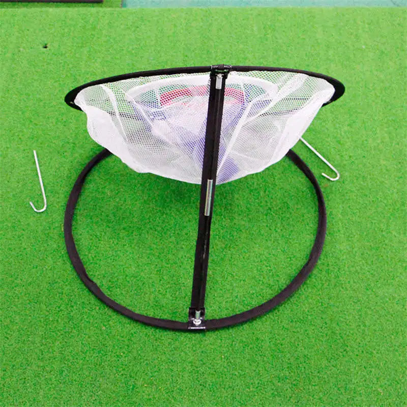 1pc Golf Chipping Net with bag 3-Layer Practice Net for Outdoor Indoor Backyard Easy to Carry and Foldable golfer Swing Practice