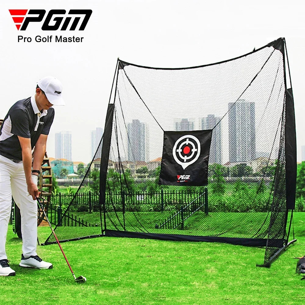 PGM Golf Practice Net,Indoor/Outdoor Golf Driving Range with Enlarged Side Protection Net,Golf Hitting Aid Nets LXW015