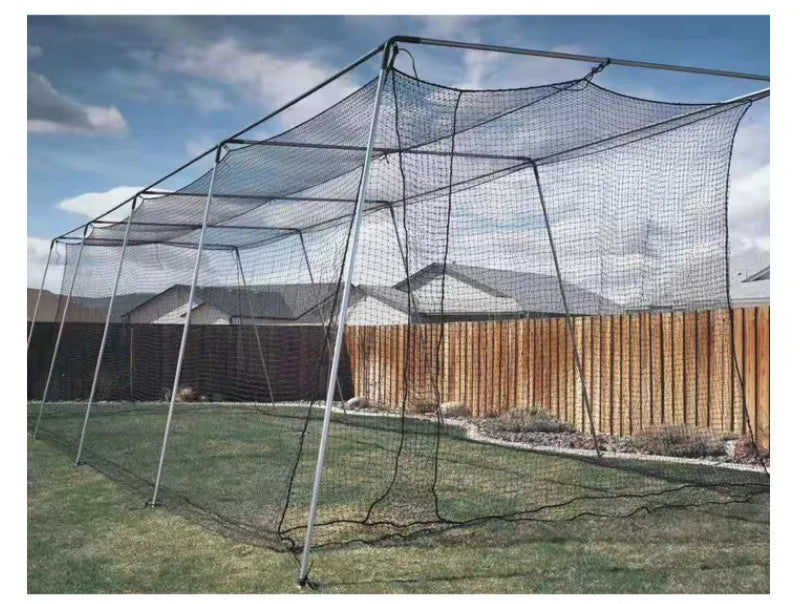 3Mx3M Sturdy Golf Practice Net Border Rope Training Mesh Hitting Netting Outdoor Swing Backyard Smooth Driving Softball Net