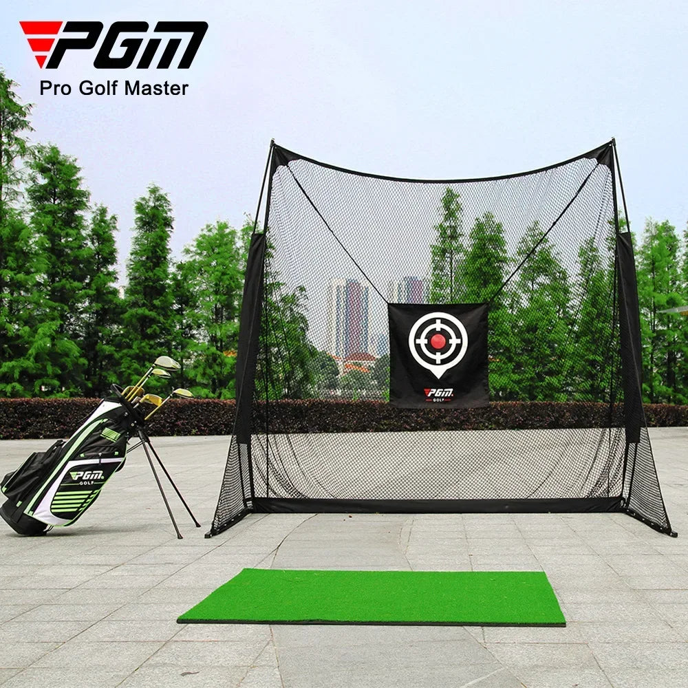 PGM Golf Practice Net,Indoor/Outdoor Golf Driving Range with Enlarged Side Protection Net,Golf Hitting Aid Nets LXW015