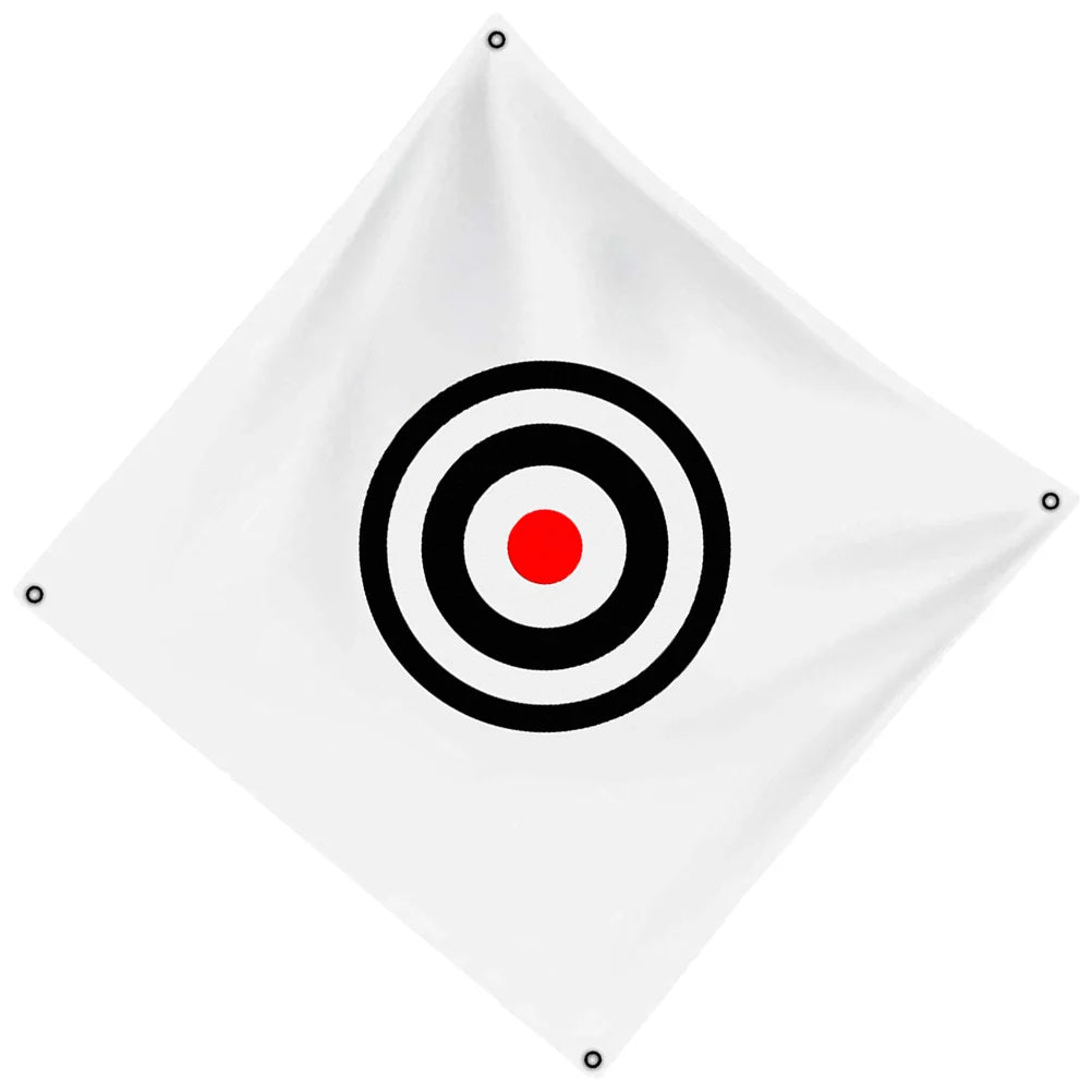 Golf Balls Target Swing Practicing Net Golfing with Mat Professional Targeting Cloth Training Group White Hitting Fabric