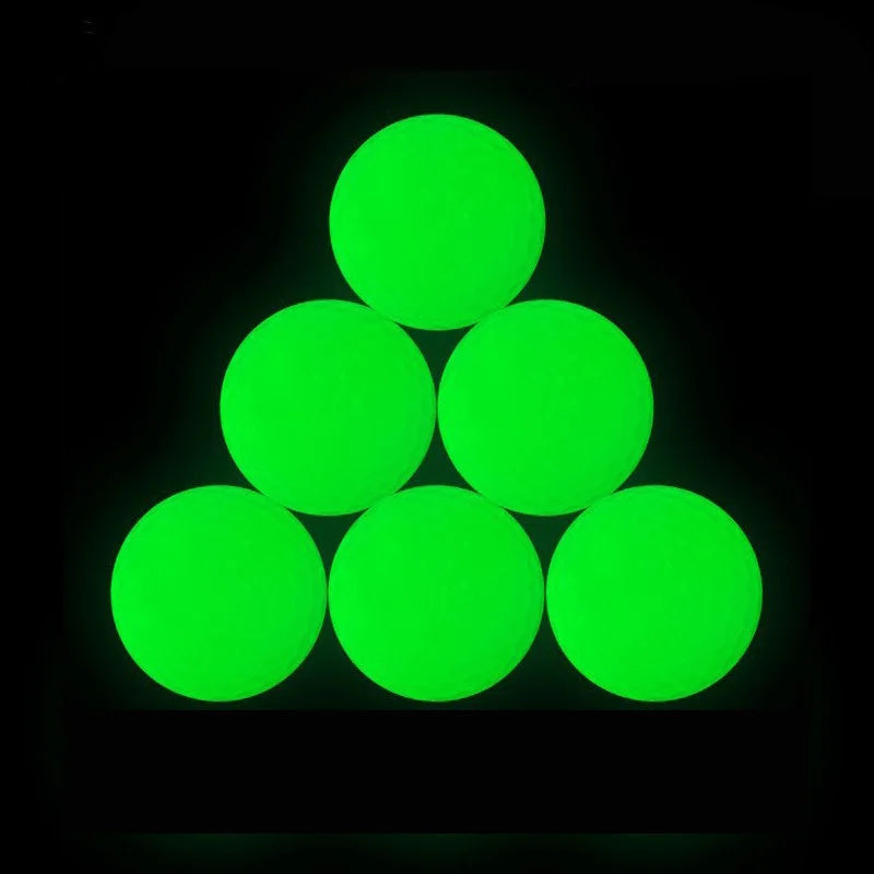 3PCS Colorful and Durable LED Light up Glow Golf Ball for Training Environmentally Friendly Night Golf Ball Fluorescent