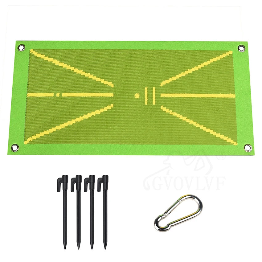 Swing Path Analyzer Golf Training Mat for Enhanced Batting and Swing Detection