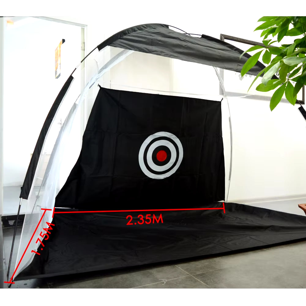 Professional Foldable Golf Practice Net for Indoor and Outdoor Use - Golf Hitting Cage Training Aid and Sports Equipment