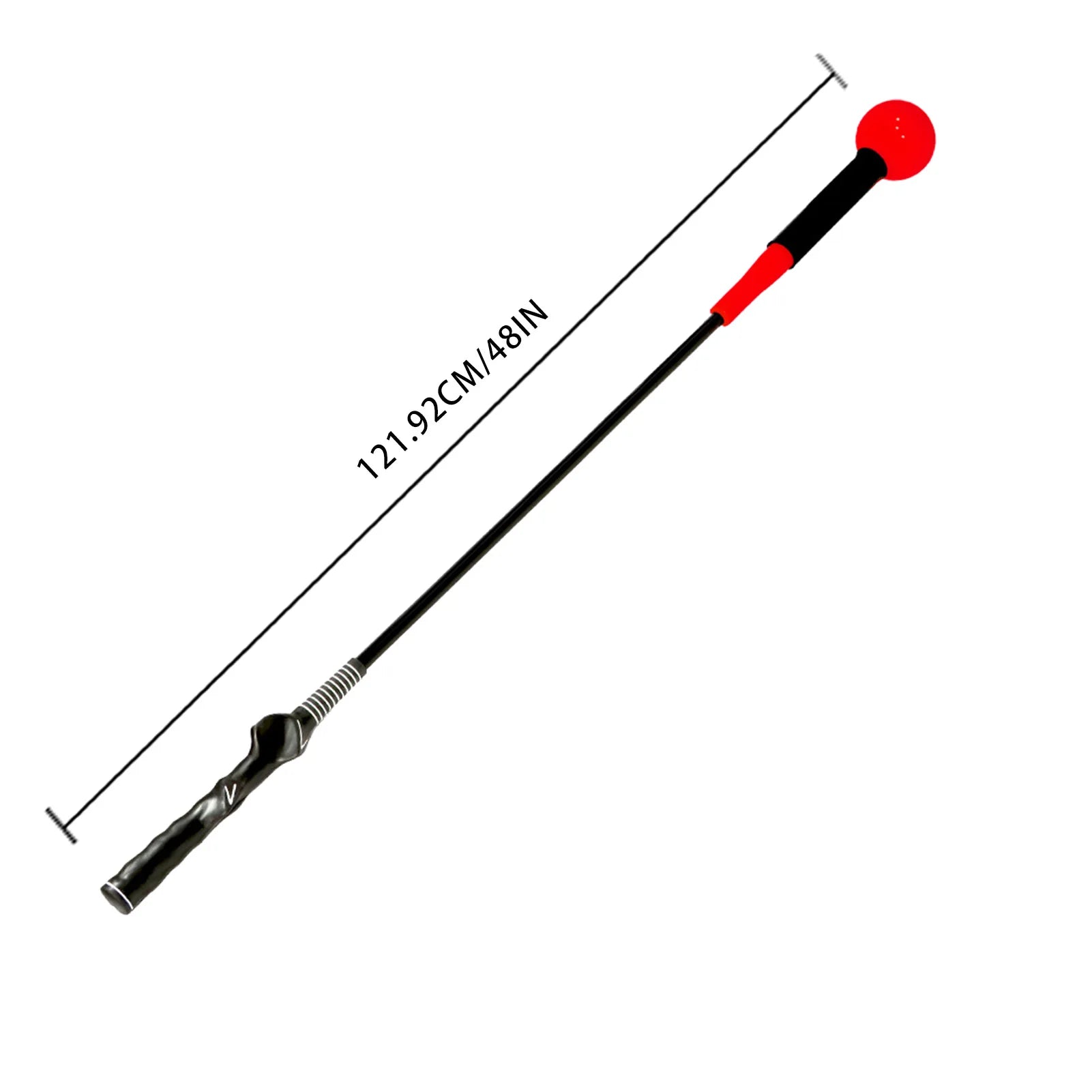 Professional Golf Swing Training Aid - Adjustable Practice Rod and Warm-Up Stick (40/48 Inches) for Enhanced Performance