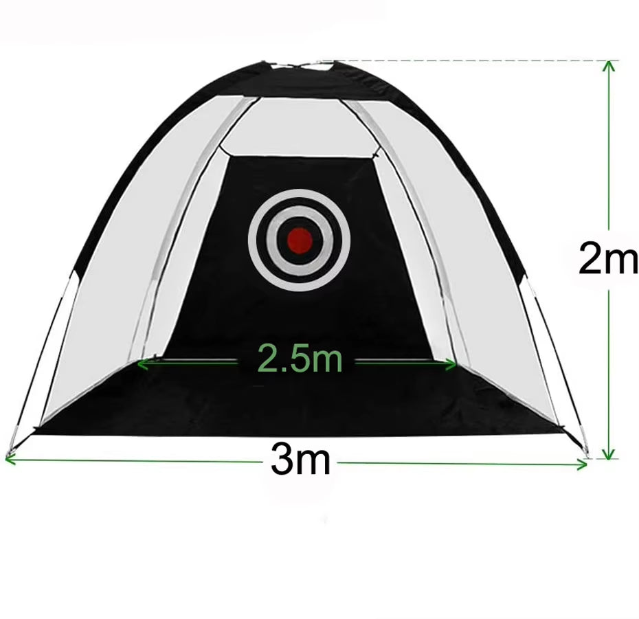 Detachable Sports Practice Golf Net - 2M & 3M Pop-Up Hitting Cage for Batting and Chipping - Garden Equipment with Drop Shipping Option