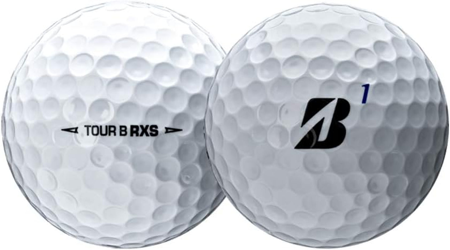 Bridgestone Tour B RXS (Two Dozen) Golf Balls | Multi-Packs | REACTIV Cover Technology | Softer Feel & Maximum Greenside Spin