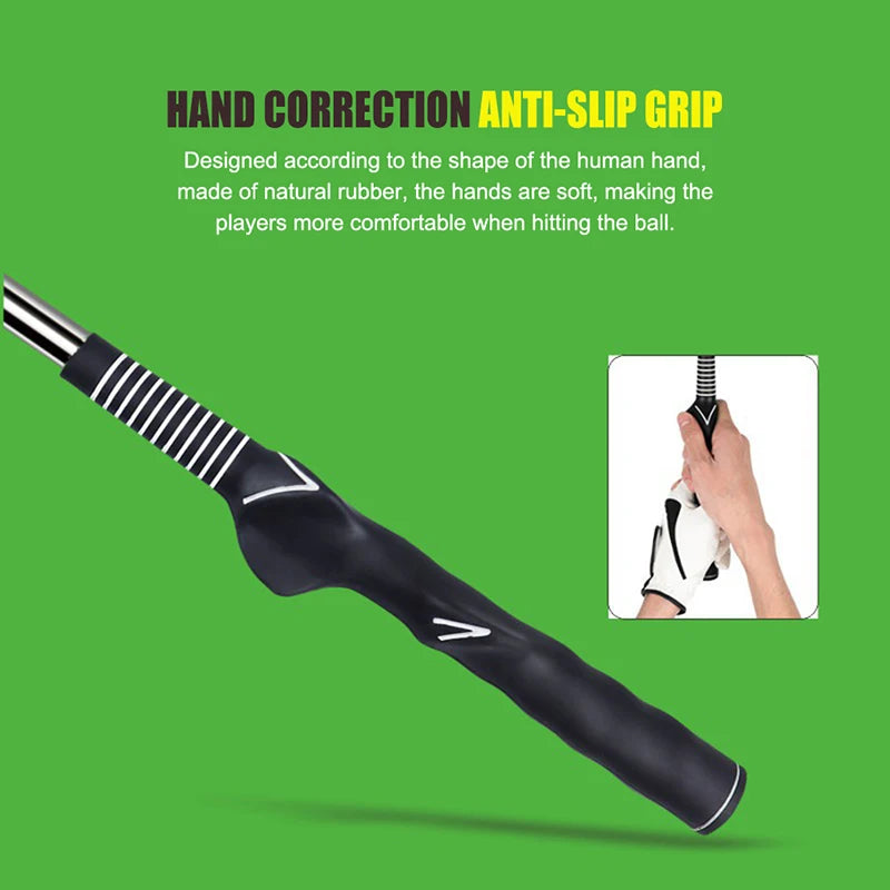 Telescopic Golf Swing Practice Stick - Professional Training Aid for Swing Mastery and Posture Correction