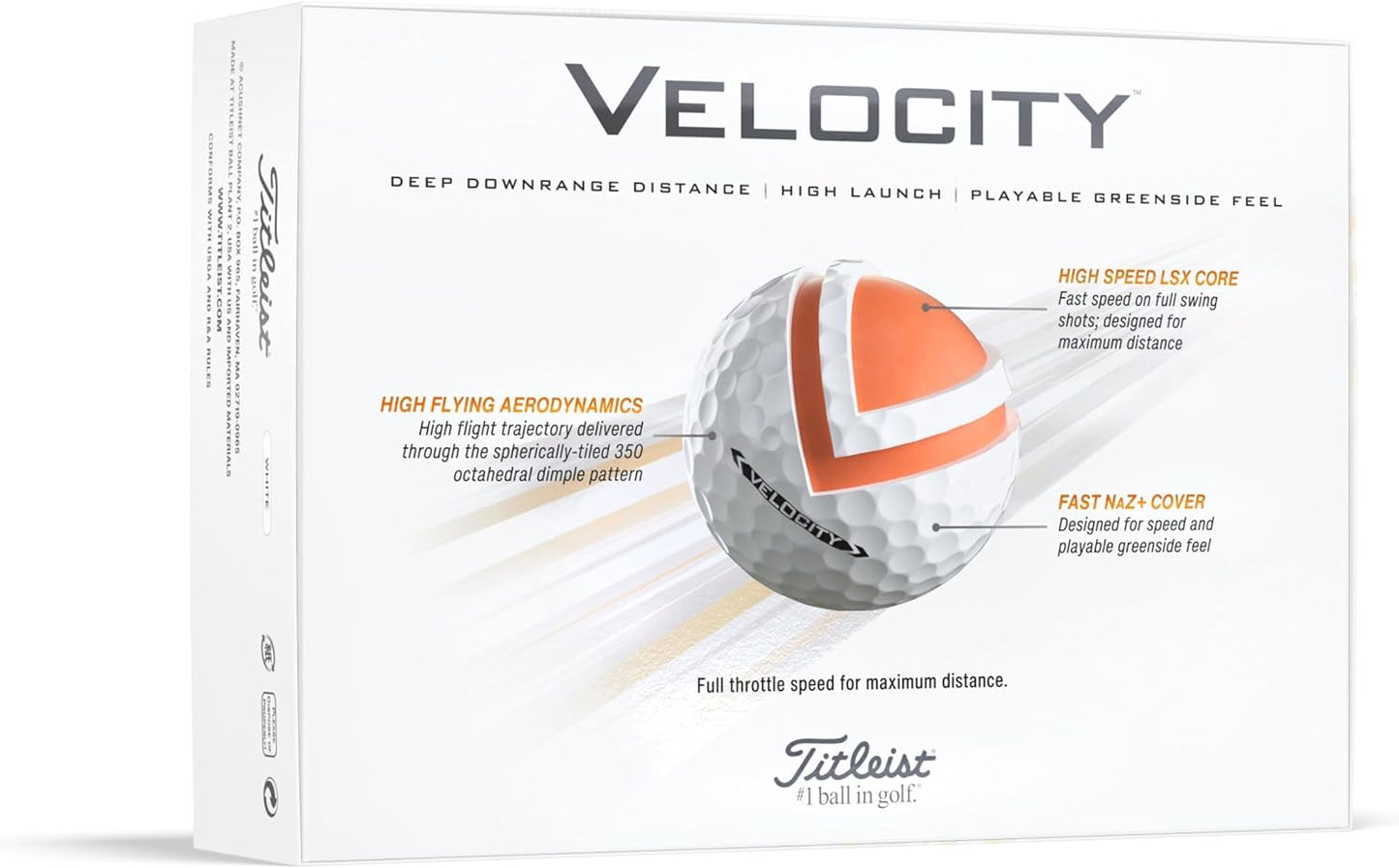 Premium Velocity Golf Balls