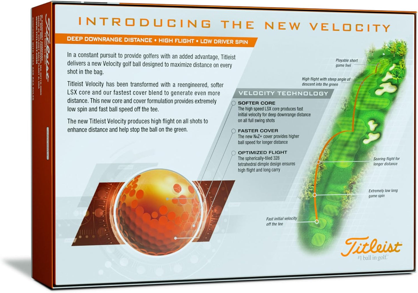 Velocity Golf Balls (One Dozen)