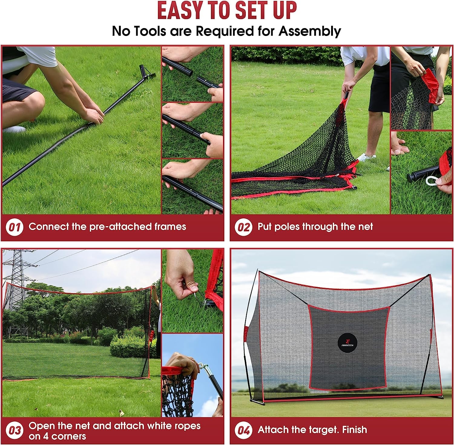 Professional title: "Heavy Duty Golf Practice Net with Chipping Target and Carry Bag - Ideal for Indoor and Outdoor Use"