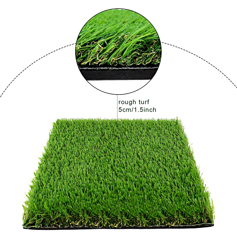 Professional Golf Hitting Mats for Indoor and Outdoor Use - SBR Mats for Driving Range Practice and Backyard Applications (Long/Short Grass)